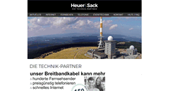 Desktop Screenshot of heuer-und-sack.de